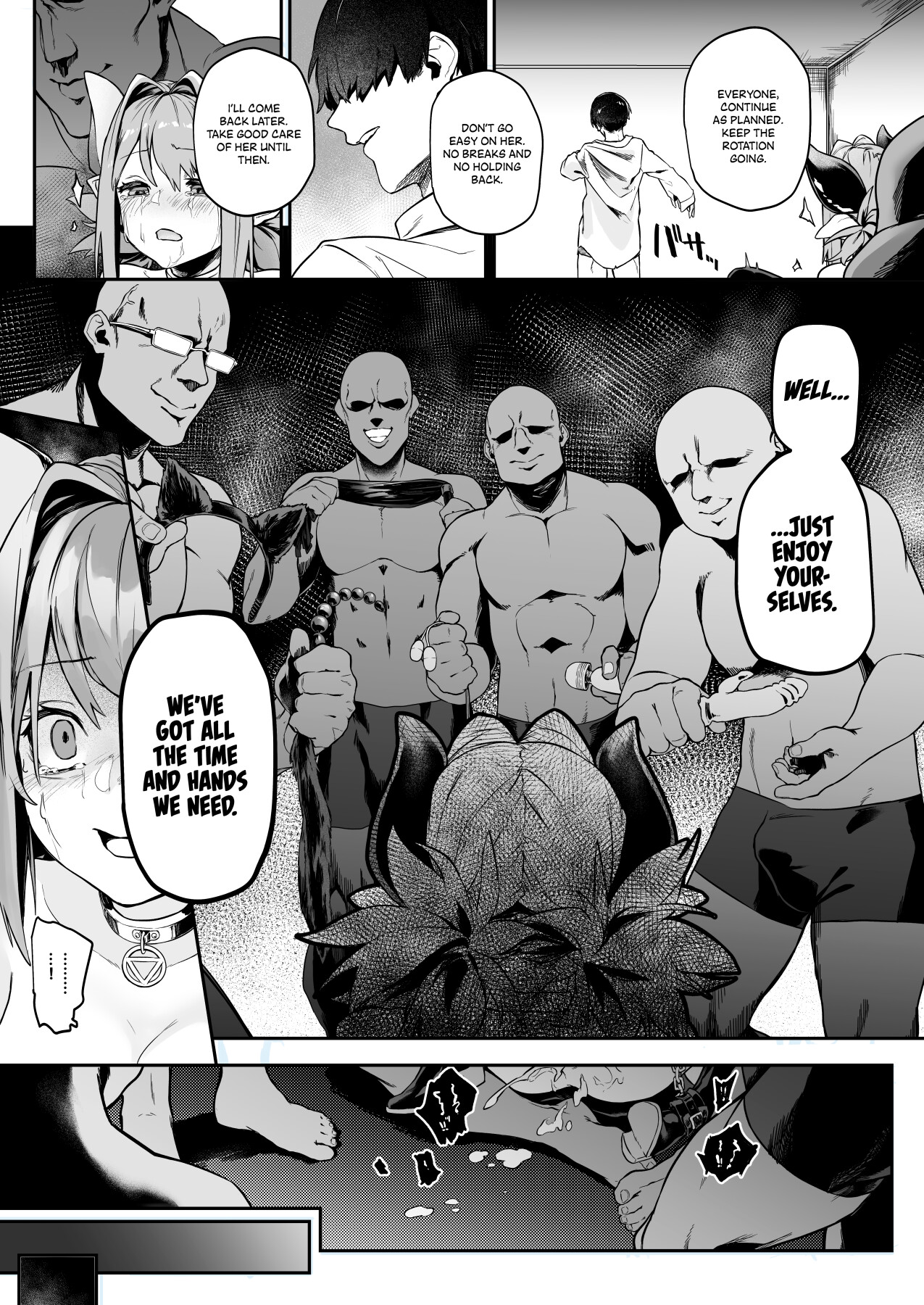 Hentai Manga Comic-Charming plan! - the succubus brat won't lose to a dick!(?)--Read-11